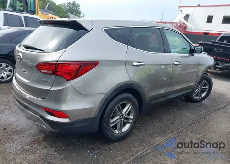 2017 Hyundai Santa Fe Sport 2.4L from USA, damaged, VIN 5XYZT3LB1HG405559